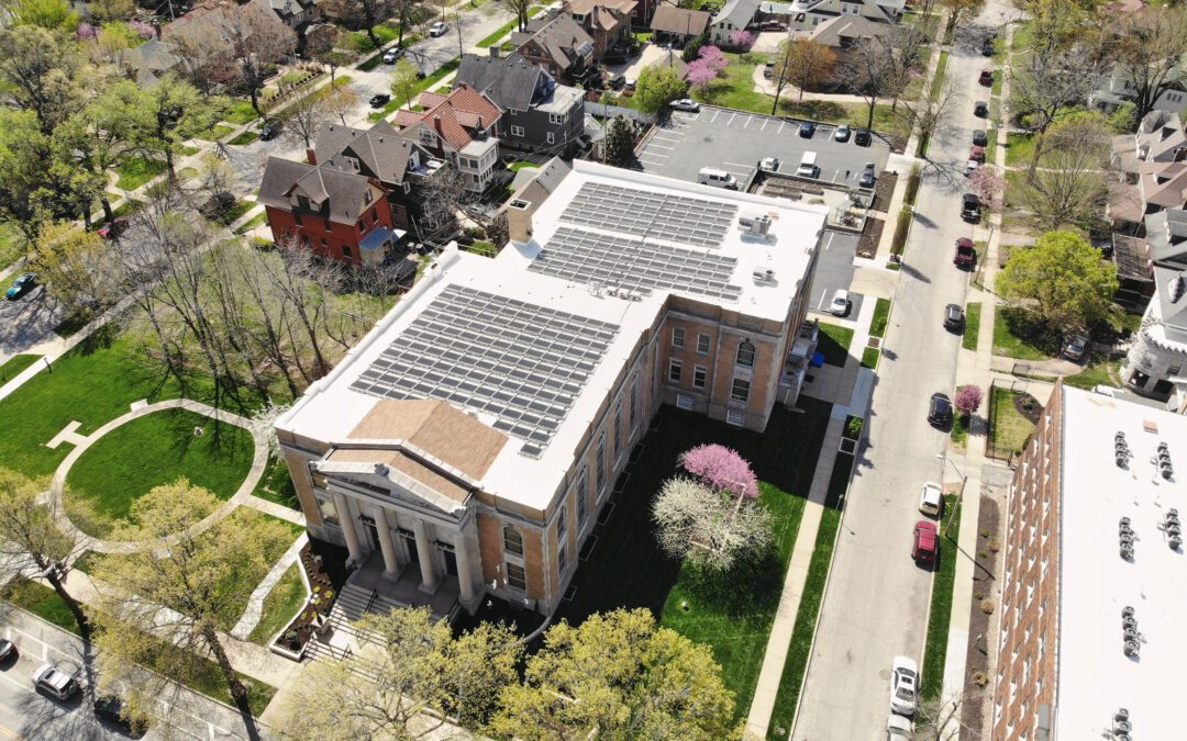 Commercial Solar Array at Central Presbyterian in Kansas City, Missouri