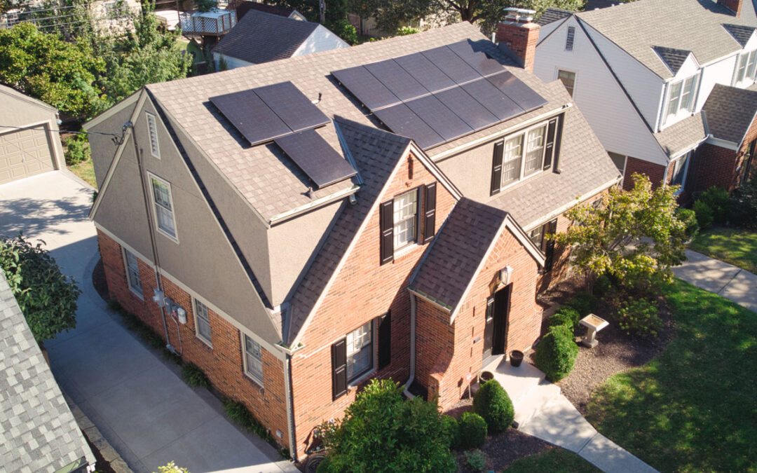 Residential Home Solar Array in Kansas City, Missouri