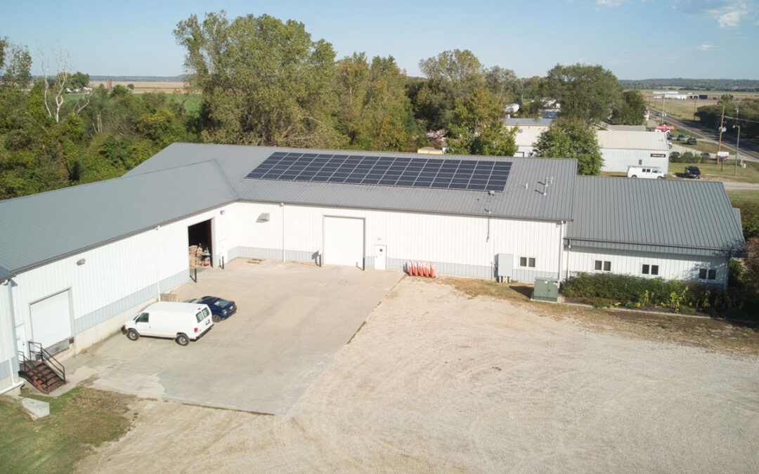 29.7 kW Commercial Solar Installation in Lawrence, Kansas